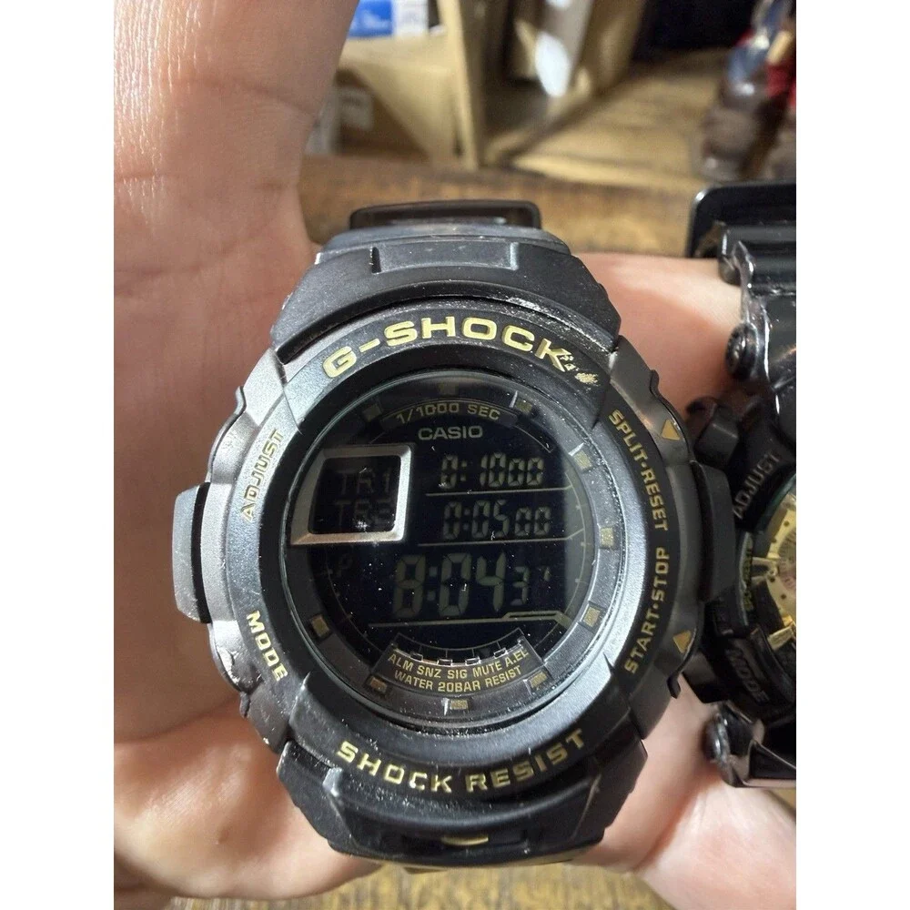 Lot Of 3 Casio G-Shock Watches Untested Some Flaws